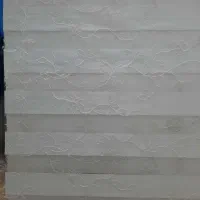 پرده زبرا سفید در حد نو