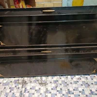 تخت دونفره چوبی بزرگ|تخت و سرویس خواب|فولادشهر, مسکن مهر فولادشهر|دیوار