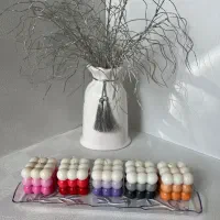 انواع شمع روبیک|صنایع دستی و سایر لوازم تزئینی|تهران, بلورسازی|دیوار