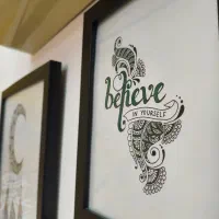 تابلو دکوراتیو مدرن-اسلیمی|تابلو، نقاشی، عکس|چمستان, |دیوار