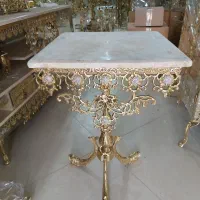 میز تلفن برنز