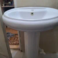 روشویی تمیز سالم