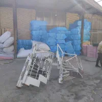 پله آهنی گرد ضخیم و سنگین|مصالح و تجهیزات ساختمان|مشهد, چهنو|دیوار