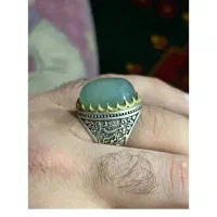 انگشتر خوش دست عقیق لیمویی