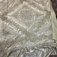 ۲ عدد رومیزی قرمز و کرم|سرویس روتختی|تهران, صادقیه|دیوار