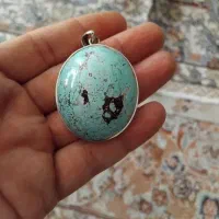 فیروزه اصل نیشابور   تمام مغز سنگ نقره|جواهرات|نیشابور, شریعتی|دیوار