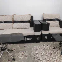 مبل راحتی 7 نفره همراه با جلو مبلی|مبلمان خانگی و میز عسلی|بوکان, |دیوار