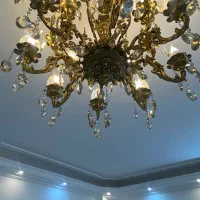 لوستر و دیوارکوب تمام برنج تمیز