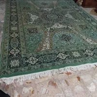 ۱عدد فرش ۶متری کرم لاکی اجفت سبز ۹متری ۱عدد۱۲متری|فرش|تنکابن, |دیوار