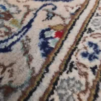فرش دستبافت اردکان ۶متری لاکی سفید|فرش|فردیس, شهرک ناز|دیوار