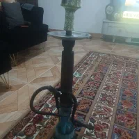 قلیان تنه سرخ کامل