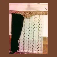 پرده پذیرایی و اتاق خواب
