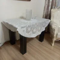 میزناهارخوری ۶نفره چوبی سیاه