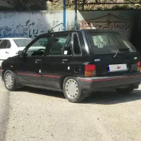 هاچبک مشکی شاستی سالم فرمون معمولی مدل۸۶دور رنگ