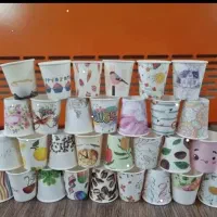 لیوان کاغذی شات و دوبل