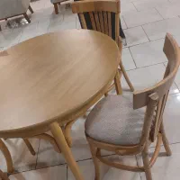 میز غذا خوری لهستانی|میز و صندلی غذاخوری|رشت, لاکان شهر|دیوار