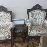 مبل راحتی نیمه استیل|مبلمان خانگی و میز عسلی|مرند, |دیوار