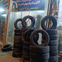 لاستیک دست دوم سایزهای14و15و16و17درصدبالا