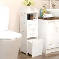 استند و شلف ایستاده طرح پرنده حمام توالت pvc ضدآب|لوازم حمام|مشهد, کوشش|دیوار