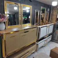 مستقیم‌از تولیدی آینه کنسول میزتلوزیون ۳آینه