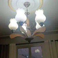 لوستر ۵ حباب