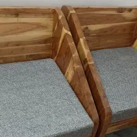 مبل تمام چوب