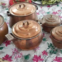 قابلمه های قدیمی زنجان مسی