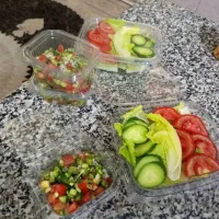 انواع سالاد و غذای خانگی بانوی اردبیل