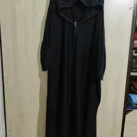 چادر شنلی کلاهدار نگین دار . انواع لباس