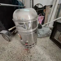 دستگاه پنج کاره بلال تنوری و کالباس بر میز صندلی|کافی‌شاپ و رستوران|پاکدشت, پاکدشت (مامازند)|دیوار