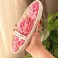 سنگ مصنوعی و شمع های دکوراتیو زیبا