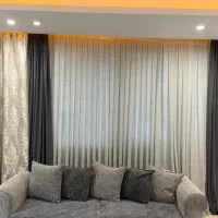 پرده پذیرایی پارچه ترک