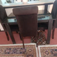 میز ناهار خوری چهار نفره و چهار عدد صندلی|میز و صندلی غذاخوری|تبریز, |دیوار