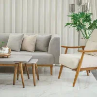 مبل انیس// با پایه چوبی و راحت **