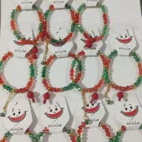 لوازم یلدایی گوشواره دستبند پک پیش دستی لیوان|صنایع دستی و سایر لوازم تزئینی|محمدیه-قزوین, |دیوار