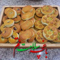 نان خرما یی پسته ای و گردویی