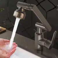 شیر کامل روشویی حرفه ای مدل چند حالته