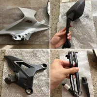 لوازم موتور کی وی k249R فلاپ چراغ و آینه