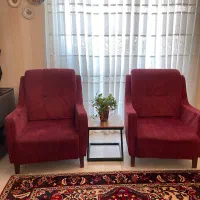 دو عدد مبل تکنفره راحتی