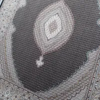 فرش دایره ۳متری ماهی مرینوس بافت ۱۰۰۰شانه نخ