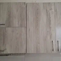 کابینت MDF هود و سینک دو قلو کار کرده-در حد نو