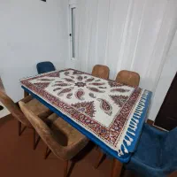 میز ناهارخوری/۶ نفره /چوب نراد /نو|میز و صندلی غذاخوری|ساری, |دیوار