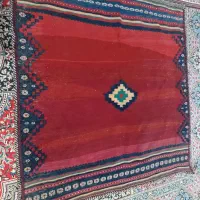 گلیم دستباف قدیمی|گلیم، جاجیم، گبه|کرمان, |دیوار