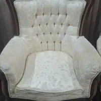 یک دست مبل استیل سلطنتی چوب گردوقیمت۸۰۰۰۰۰۰۰تومن|مبلمان خانگی و میز عسلی|مشهد, هفت تیر (حافظ)|دیوار