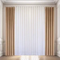 حریر برفی و مخمل کتان دوخت مینیمال