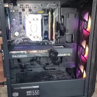 مادربرد سی پی یو باندل b550mk + AMD ryzen5 5500