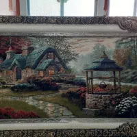 تابلو فرش و حلقه ورزشی