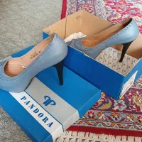 کفش پاشنه بلند چرم پاندورا