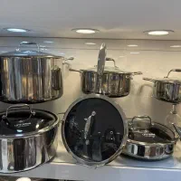 قابلمه لایف اسمایل چین استیل داخل لیزری 12pcs