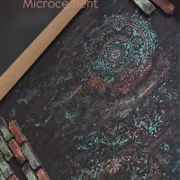 میکروسمنت پتینه نقاشی|خدمات پیشه و مهارت|اردکان, |دیوار